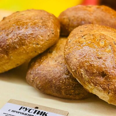 Хлеб Рустик с пророщенным зерном в Зелёный Домик по цене 160 ₽