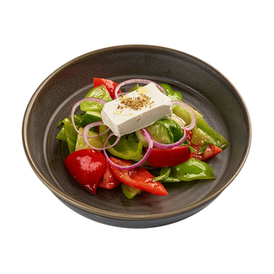 Греческий салат в ИТЛЕ Стейк-кафе Halal по цене 670 ₽