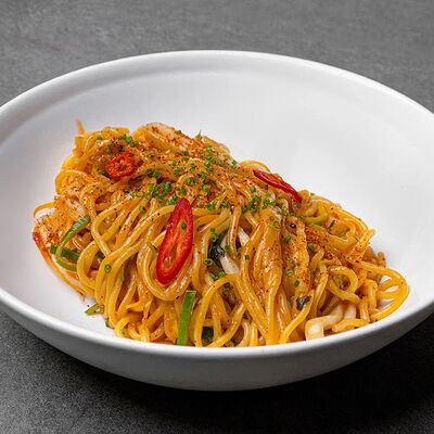 Спагетти с кальмаром и шичими в 321 Club by Novikov по цене 960