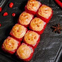 Запечённый с креветкой в Волшебные роллы