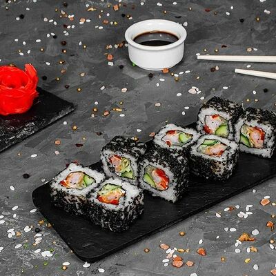 Ролл Темпура Эби в Суши Пати по цене 580 ₽