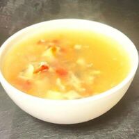 Суп куриный с шампиньонами в ОРИГАМИ