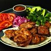 Шашлык куриный с овощами, лавашом и соусом сацебели в Байский по цене 750