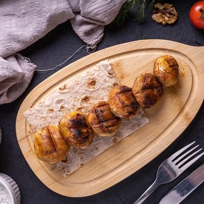 Шашлык из шампиньоновв Гранд Терраса по цене 370 ₽