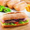 Чиабатта острая с мясной котлетой в Марсель по цене 385