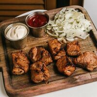 Шашлык из свинины в Мясорубка