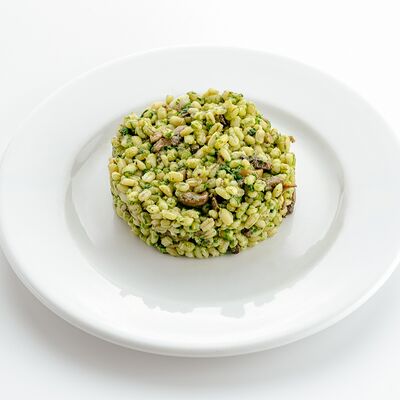 Каша перловая с вешенками в Уха из петуха по цене 6 р.