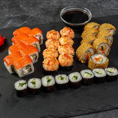 Сет на двоих в Sushi Pizza Top по цене 1599 ₽