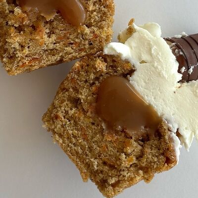 Капкейк Морковный с карамелью в МайПай по цене 250 ₽