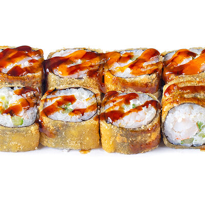 Ролл Темпура с креветкой и соусом манго-чили в Sunrise по цене 438 ₽