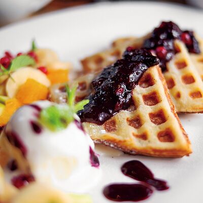 Вафли бельгийские в Meal me по цене 360 ₽