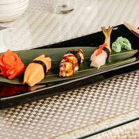 Суши с креветкой в Фокачча