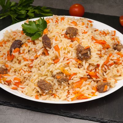 Узбекский плов с говядиной в Шаурма Arabi по цене 509 ₽