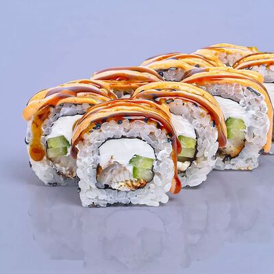 Угорь кимчи в EDOO Rolls & Pizza по цене 405 ₽