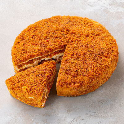 Морковный торт с амарантом в Торты от сети кофеен Шоколадница по цене 2590 ₽