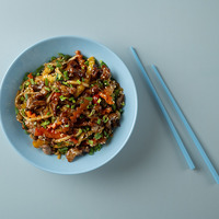 Wok кимчи со свининой в Rollwell