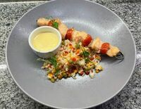 Шашлычок из лосося в Чентуриппе