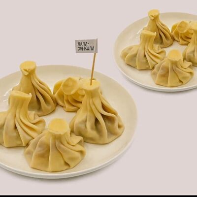 Хинкали 10шт с говядиной в Лали Хинкали по цене 5185 ₸