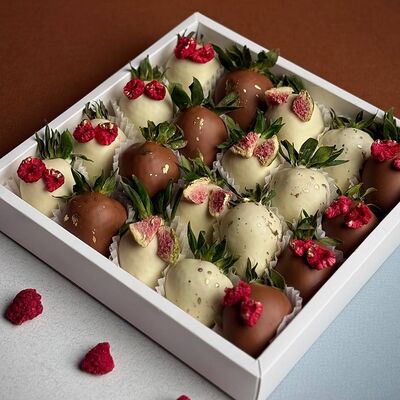Клубника в шоколаде Шоколадный сад в Mosfresa по цене 3290