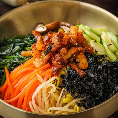 Пибимпаб с свиной грудинкойв Рисарт по цене 760 ₽