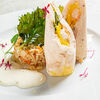 Ролл из курицы с сыром и креветками в Blackberry по цене 20