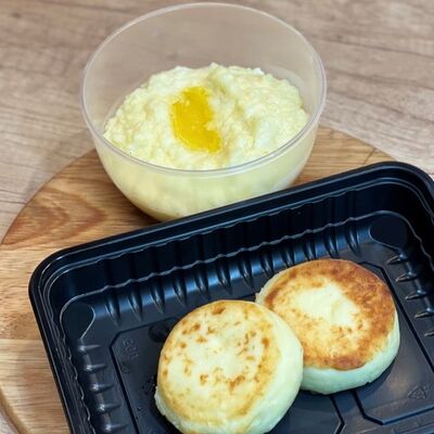 Каша дня и сырники в Дом Башкирской Кухни по цене 230 ₽