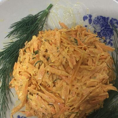 Салат из моркови в Мангал тандыр по цене 100 ₽