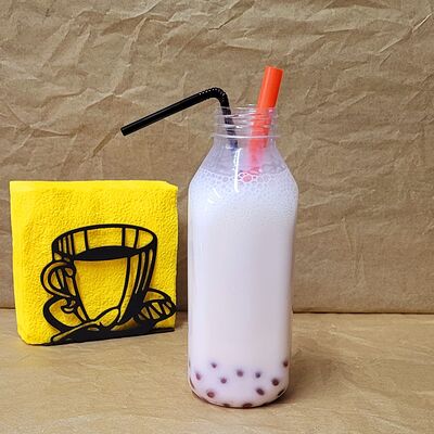 Банановый Bubble Tea в Смайлик по цене 390 ₽