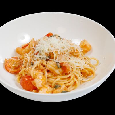 Паста с креветками в Marrone Rosso по цене 7000 ₸