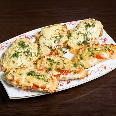 Мясо по-французски в Мини-пекарня по цене 260 ₽