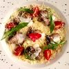 Паста Ризони с мясом языка о соусом дорблю в Pizza-house по цене 490