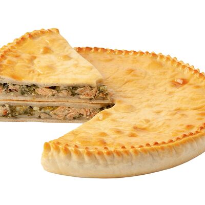 Осетинский пирог с горбушей, шпинатом и сыром в Пекарня Чегем по цене 1140 ₽