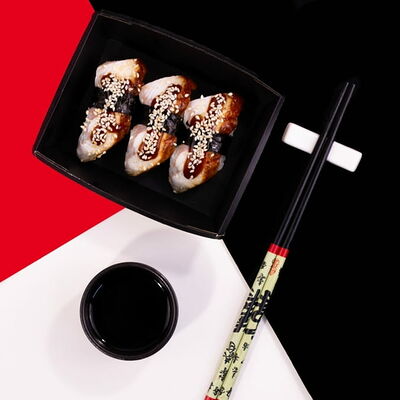 Унаги нигири (3 шт.) в Камикадзе по цене 512 ₽