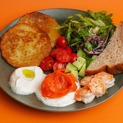 Большой завтрак с форелью в Марсианин по цене 1440 ₽