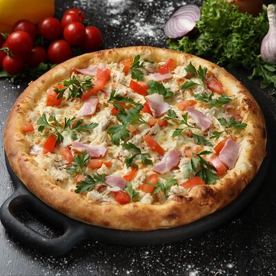 Пицца Карбонара 22 см в Loca Pizza по цене 600 ₽