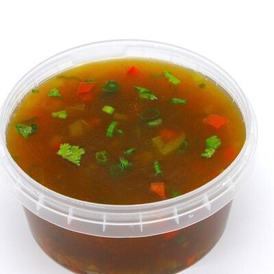 Ведж Сичуан острый суп в Ashokas Индийская кухня по цене 300 ₽