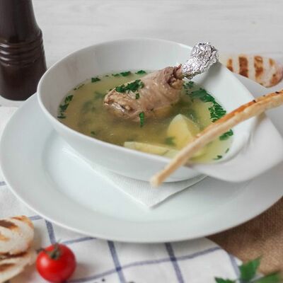 Куриный бульон в Квартира 162 по цене 410 ₽