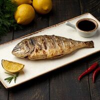 Дорадо на углях в Колхида Palace