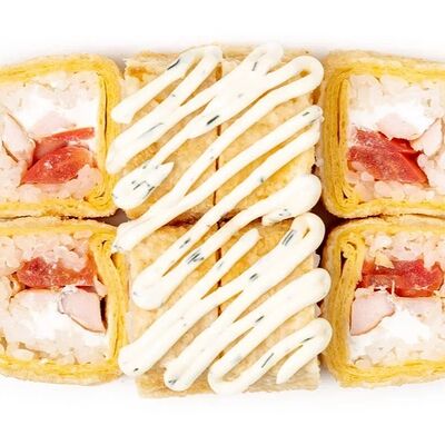 Биг ролл с курицей в Розмарин по цене 396 ₽