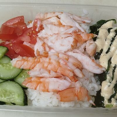 Поке с креветкой в SUSHIROLLS по цене 490 ₽