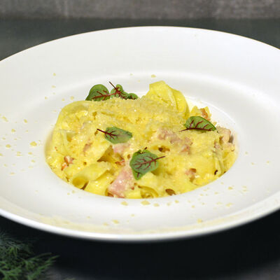 Карбонара в Грузия и вино по цене 500 ₽