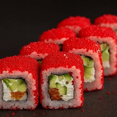 Калифорния сяке с лососем в True Cost по цене 396 ₽