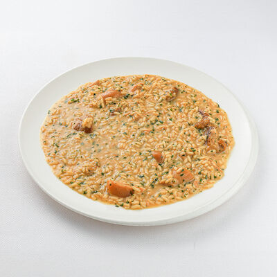 Ризотто с белыми грибами в La Scala Trattoria Ignazio по цене 56 р.