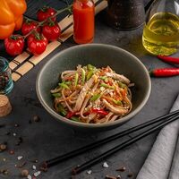 Удон с курицей и овощами в Сытно Аппетитно