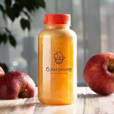 Свежевыжатый яблочный сок в Близкие по цене 320 ₽
