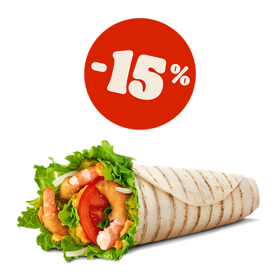 Шримп Ролл Пикантный в Burger King по цене 12 р.