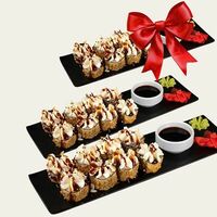 Унаги темпура и Унаги темпура и Салмон темпура в подарок в Basilic -Территория Вкусной Еды