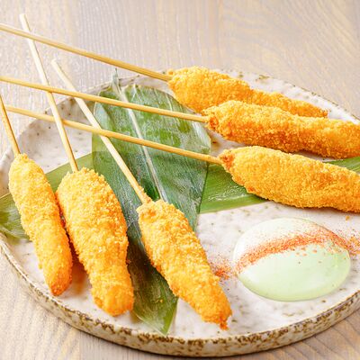 Креветки темпура с соусом васаби в Friend Zone Гвоздь по цене 509 ₽