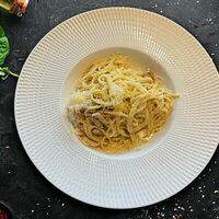 Паста с креветками и мидиями в Forge