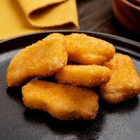 Куриные наггетсы в Папины блины